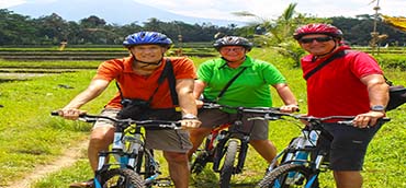 downhill cycling from bedugul to ubud